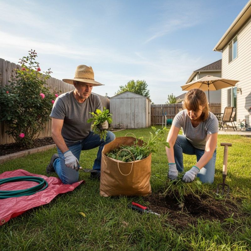 Flower Bed Weeding Service in Rockwall, TX